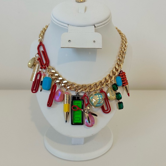 Betsey Johnson
Faux Stone Back To School Statement Necklace - Picture 5 of 9